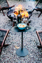 Load image into Gallery viewer, Ultimate Outdoor Side Table, Outdoor Drinks Table, Outdoor Firepit table, Lawn table. Ultimate fathers day present. Best fathers day present. Best outdoor fathers day present.