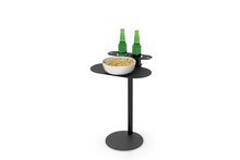 Load image into Gallery viewer, Outdoor drink table SideBar Table C Table Use Indoors or outdoors to enterain. Small outdoor table. Outdoor side table, outside side table
