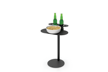 Load image into Gallery viewer, Outdoor drink table SideBar Table C Table Use Indoors or outdoors to enterain. Small outdoor table. Outdoor side table, outside side table